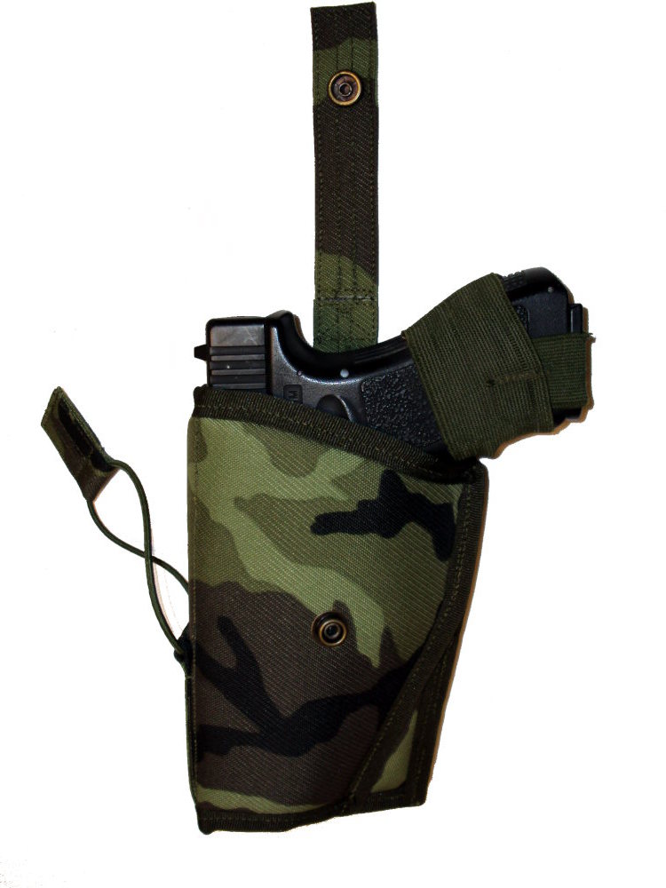 Pouzdro na pistoli s dvojím jištěním molle LEVÉ gen.2 - vz,95