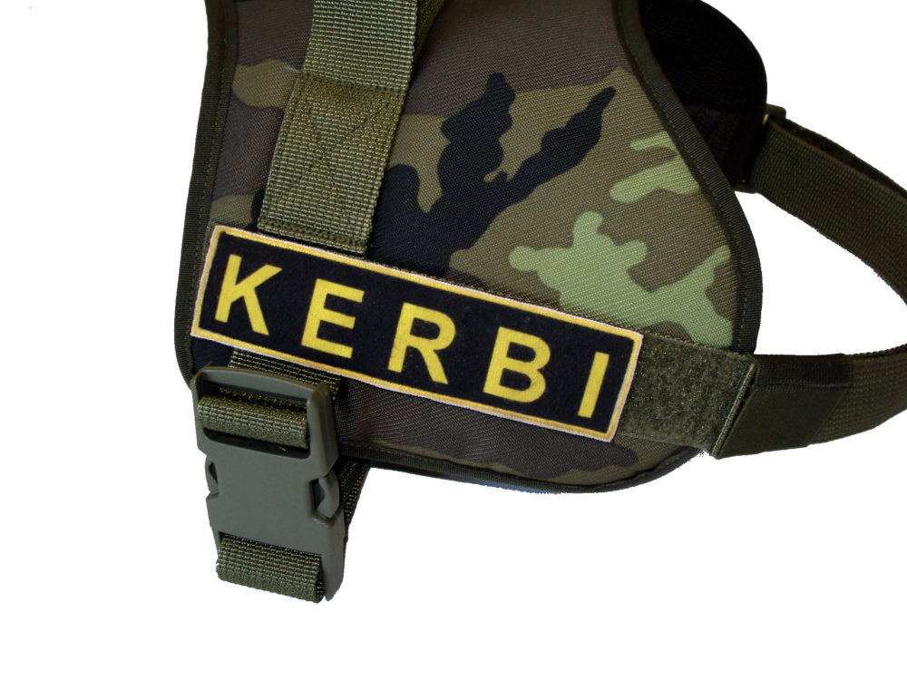 Postroj pro psa - zelený (oliva)