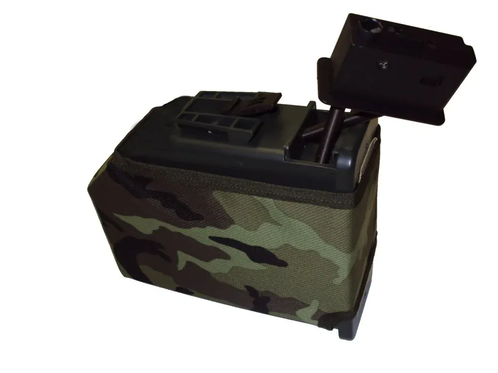 Návlek na zásobník M249 zelený