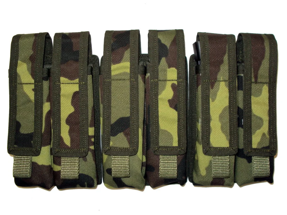 Sumka na 2 zásobníky EVO Scorpion / MP5 molle černá