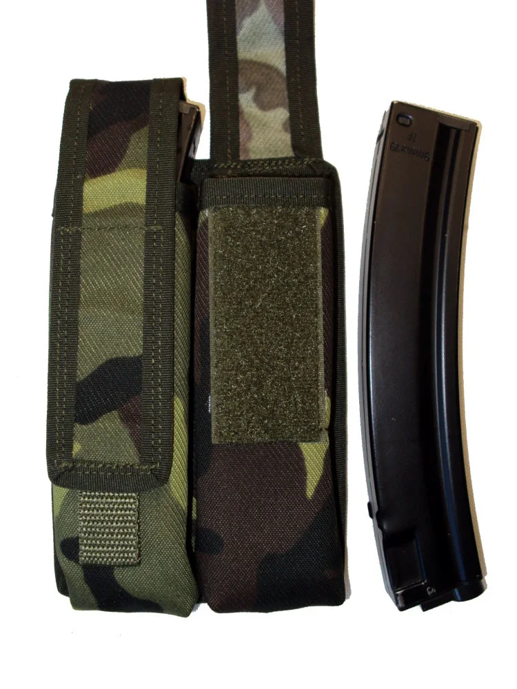 Sumka na 2 zásobníky EVO Scorpion / MP5 molle černá
