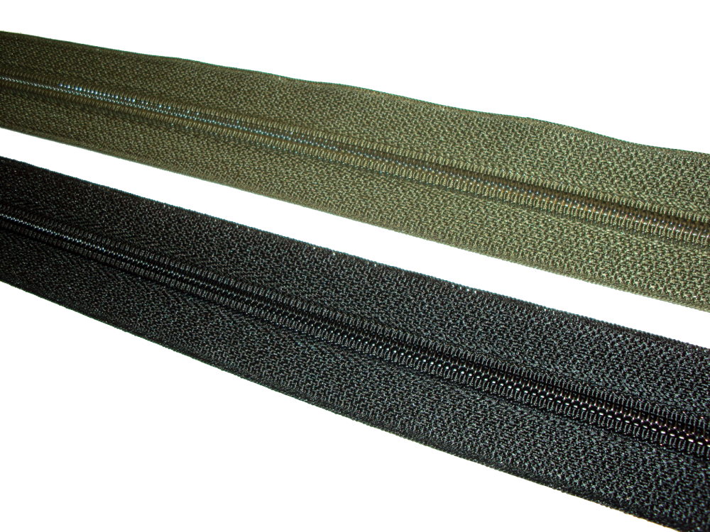 Zip metráž - černý