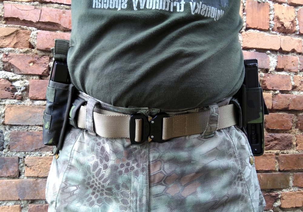 Molle návlek na opasek (6 polí) - zelený