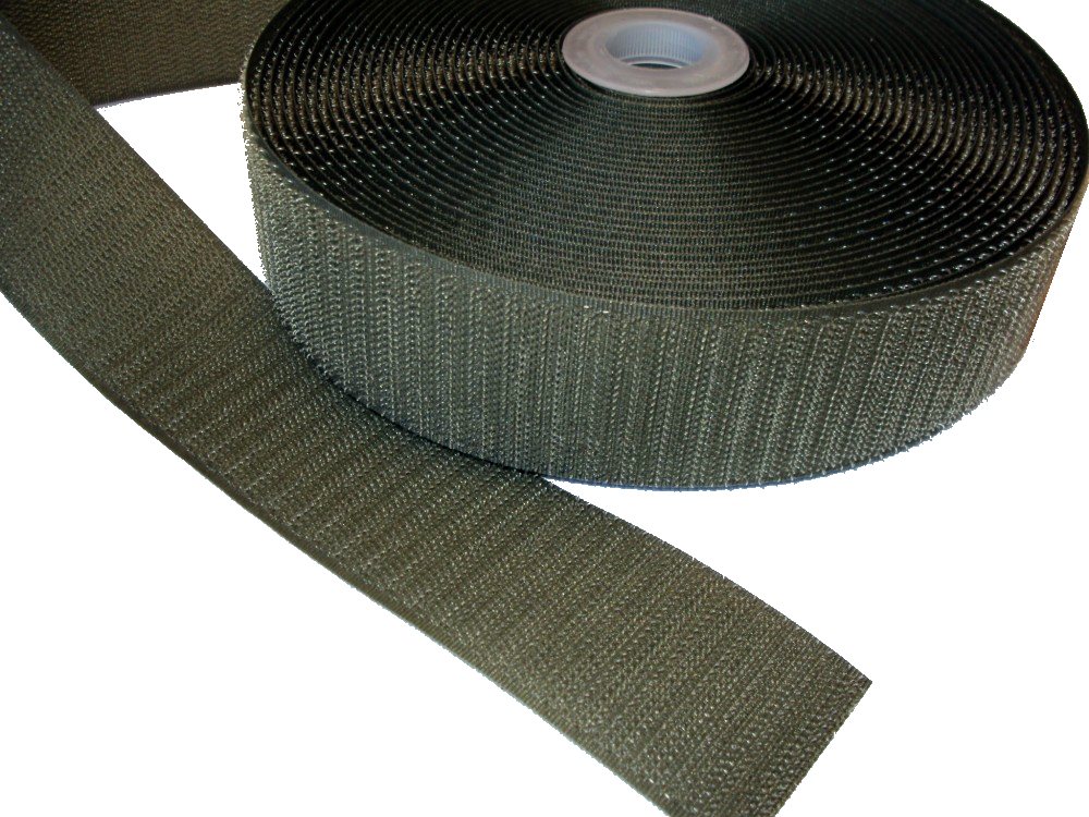 Suchý zip 100mm zelený smyčka