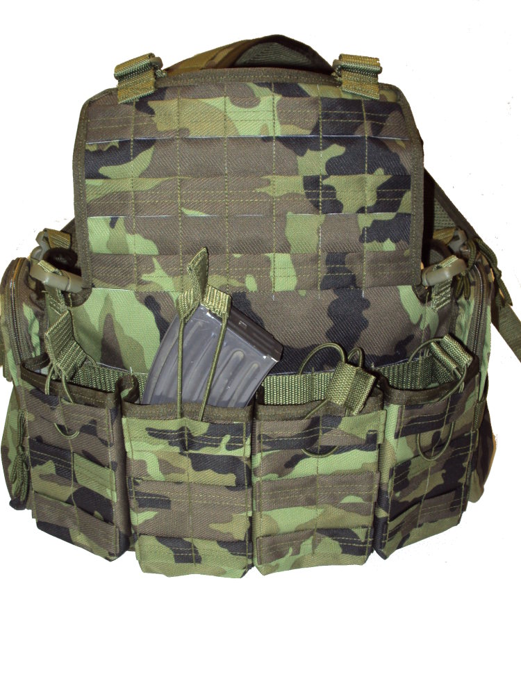 Otevřená sumka AK / BREN / G36 molle grn.2 - PenCott Greenzone