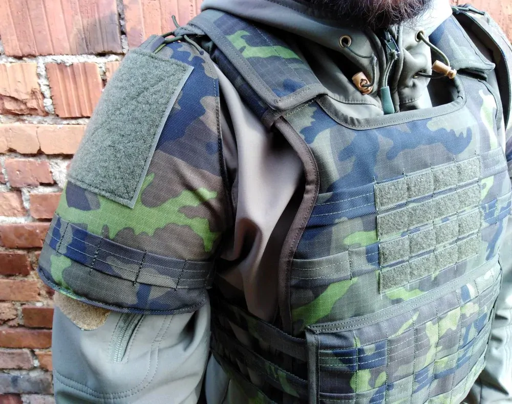 Chrániče paží gen.3 - zelená olive ripstop