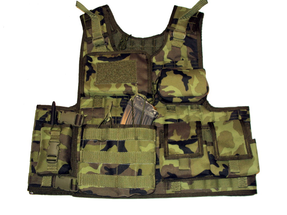 Výprodej - Sumka na 2 Zásobníky SVD molle - zelená