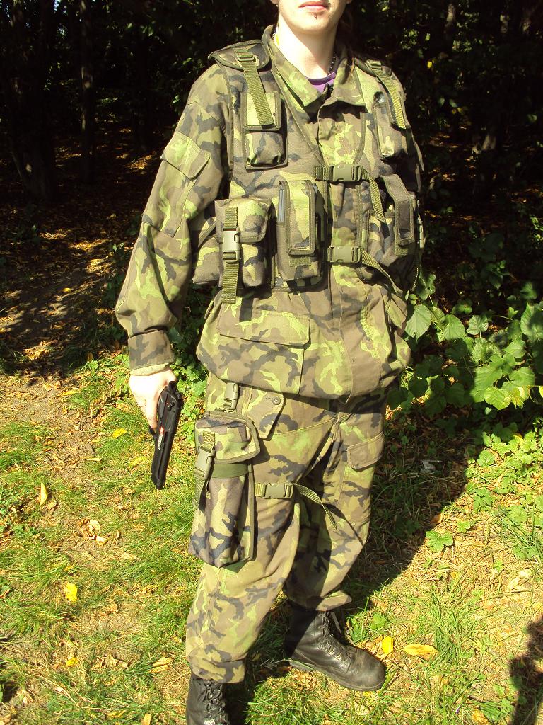 Pouzdro na plynovou láhev stehenní  vz.95