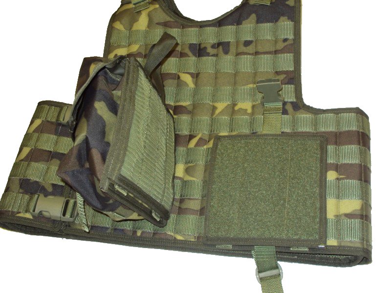 Dělitelný molle panel 150x150mm vz.95