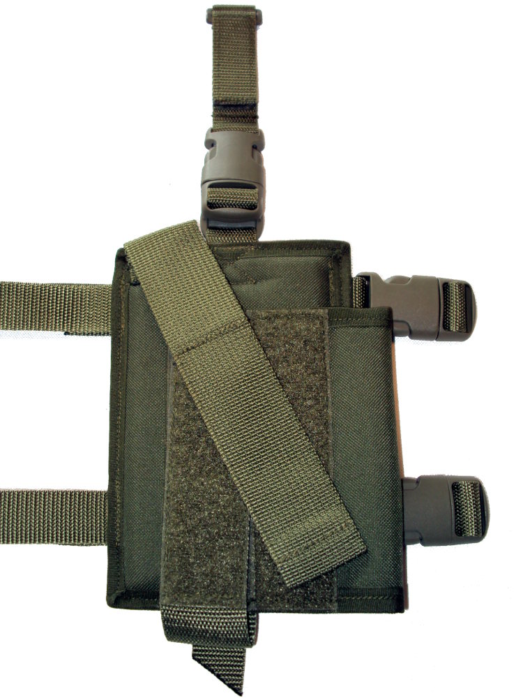 Pouzdro na MP5k stehenní zelené