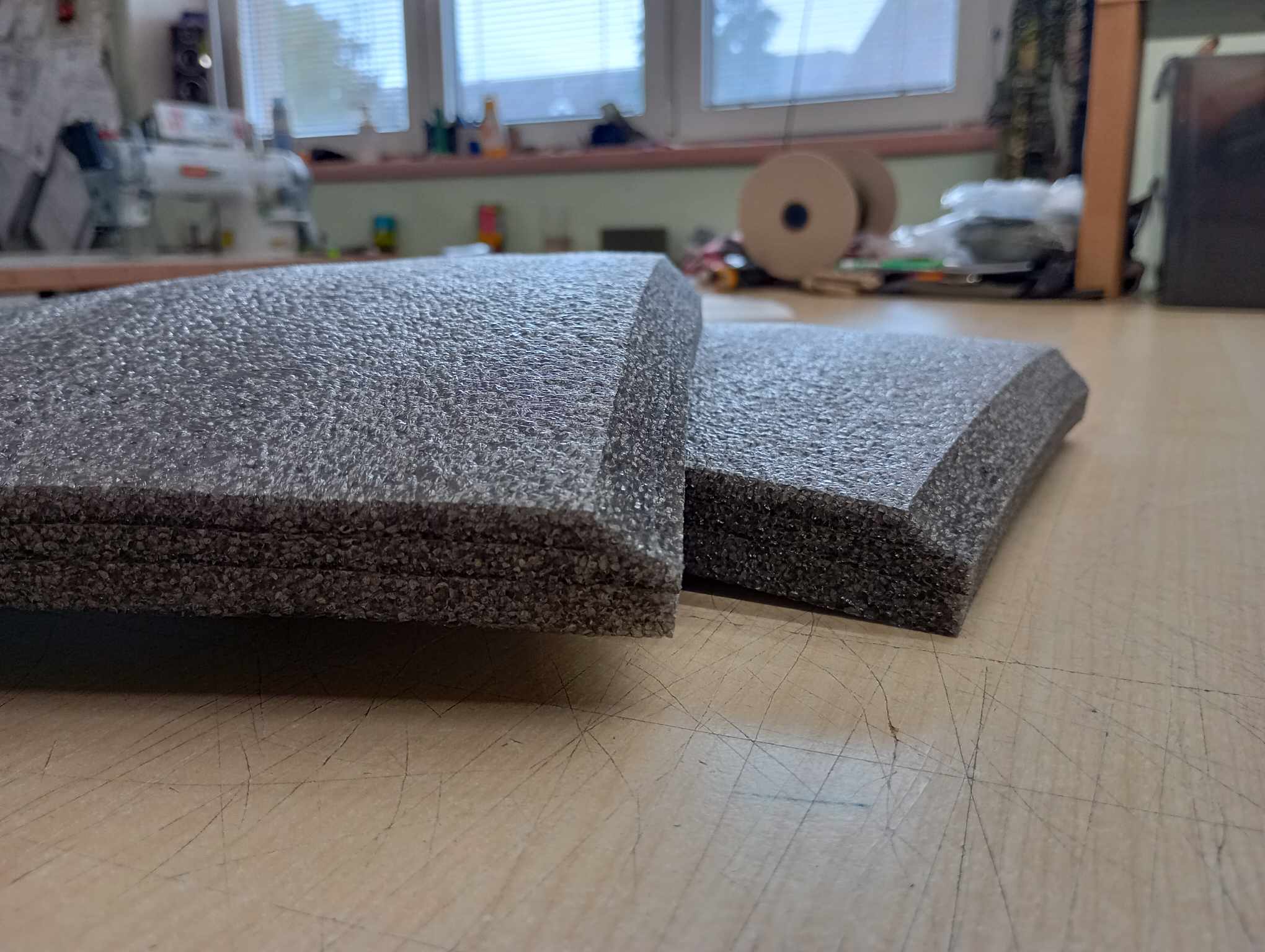 SAPI pláty 10"x12" - 2ks Pěnové kopie