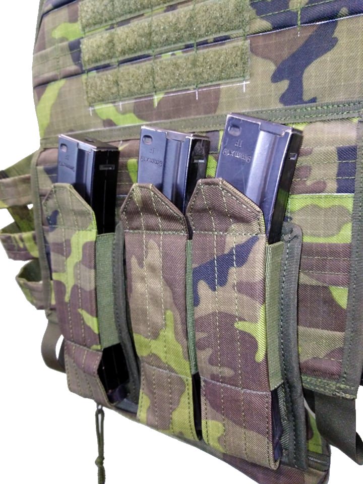 Samosvorná dvoj sumka EVO scorpion / MP5 molle - vz.95