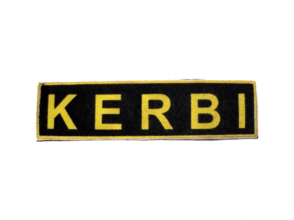 Jmenovka na postroj pro psa 4x16 cm 