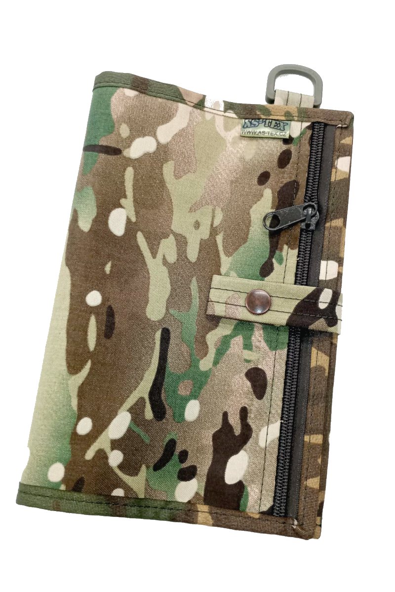 Obal na mapu A4 - multicam