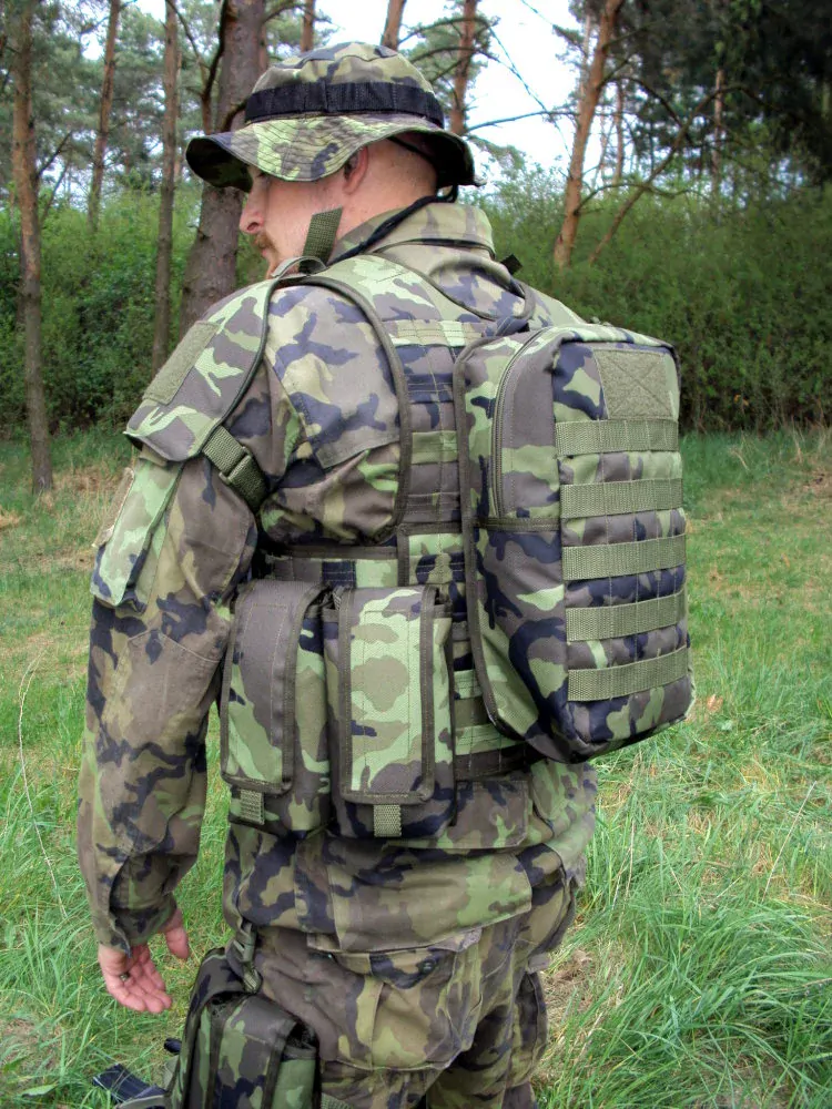 Dvojitá sumka AK/ univerzální molle vz,95
