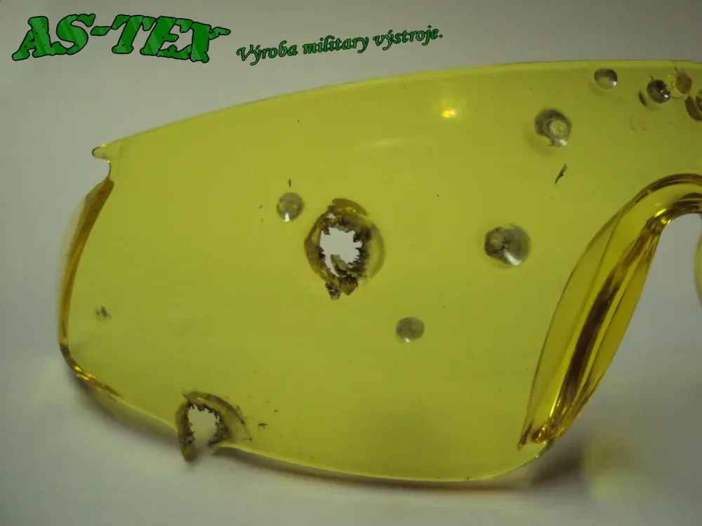 Ochranné brýle  - žluté (Nemlživý zorník)