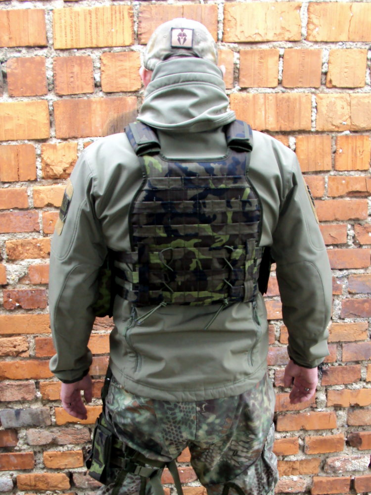 Nosič pancéřových plátů molle typ.2 - vz.95
