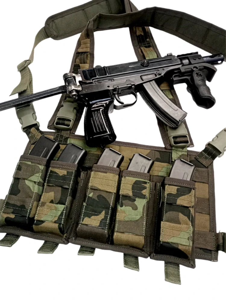 Samosvorná fast kydex dvoj sumka na pistolový zásobník - Multicam