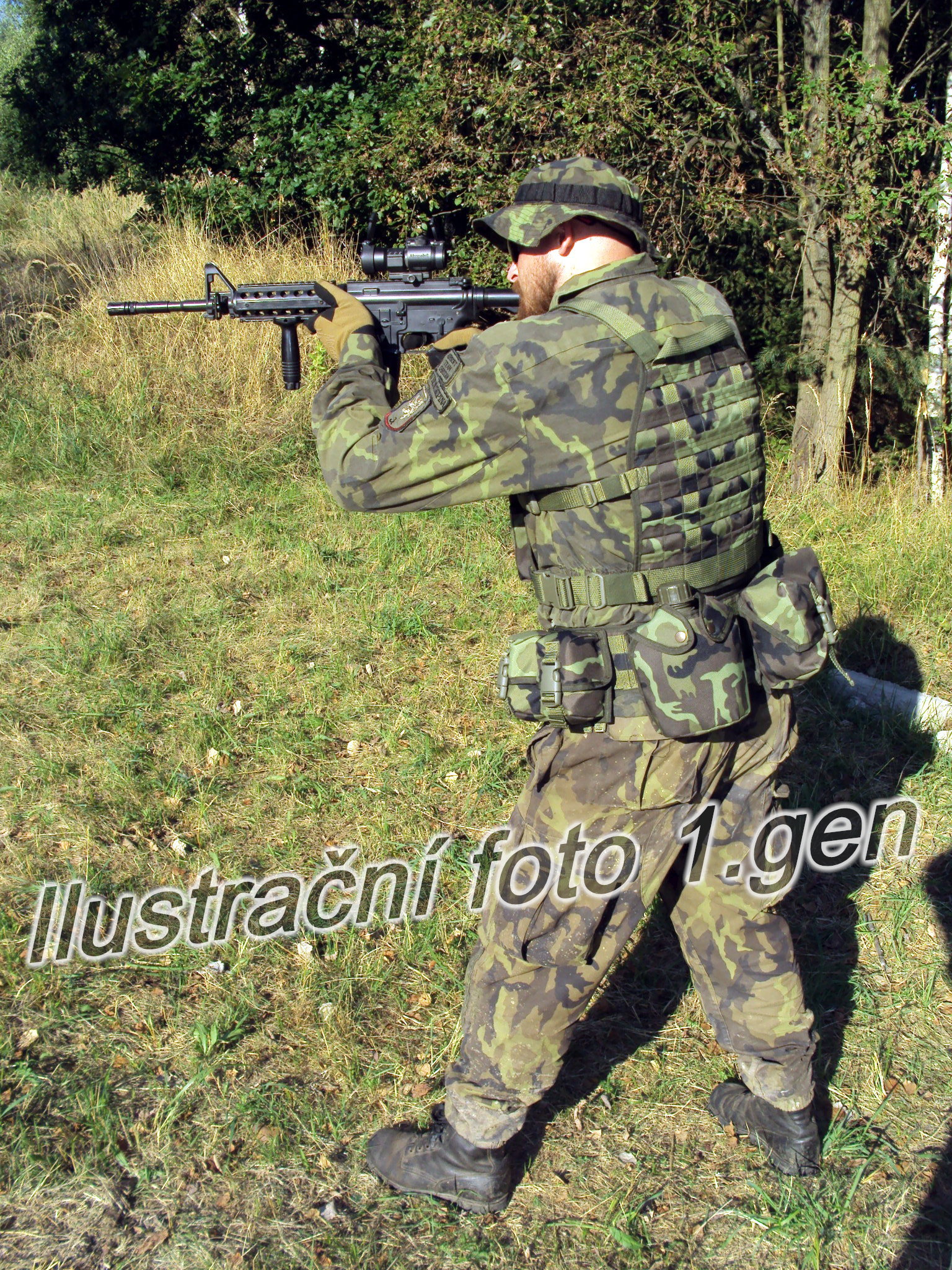 Lehký nosič plátů molle gen.2 - vz.95
