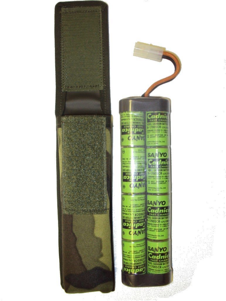 Kapsa na baterii - černá