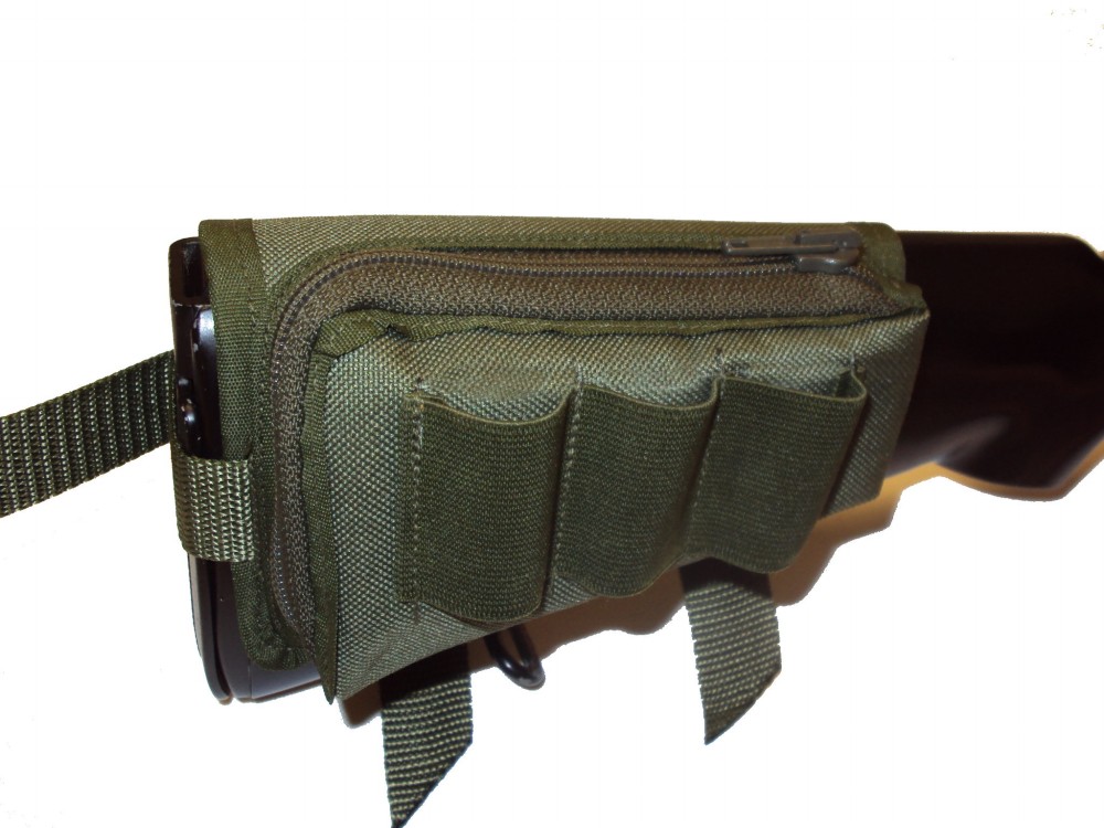 Návlek na pažbu zelený