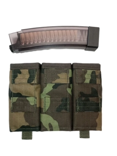 Fast kydex samosvorná troj sumka EVO 3 scorpion / MP5 / MP7 molle - vz.95