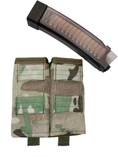 Fast kydex samosvorná dvoj sumka EVO 3 scorpion / MP5 / MP7 molle - Multicam
