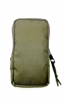 Pouzdro na telefon velké  - zelené olive