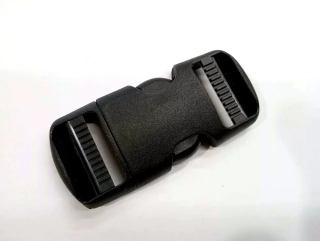 Trojzubec spona 25mm černá (oboustraně stavitelná) 
