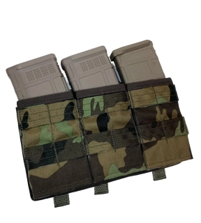 Samosvorná fast kydex troj sumka M4-AR15 molle - vz.95